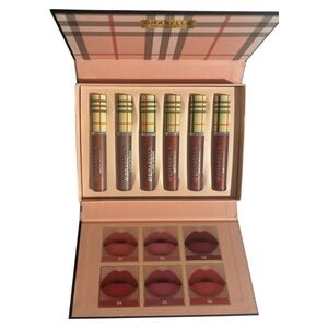 Red and Pink Lipstick Collection in Elegant Packaging